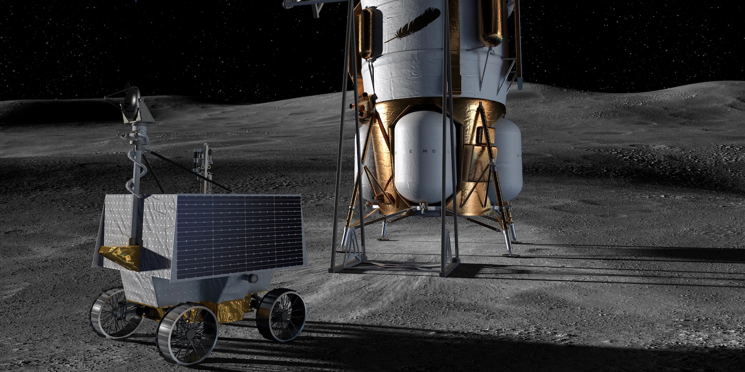 NASA Selects Blue Origin to Deliver VIPER Rover to Moon’s South Pole