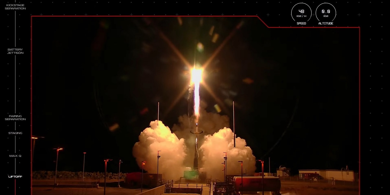 ROCKET LAB SUCCESSFULLY LAUNCHES FIRST ELECTRON FROM U.S. SOIL